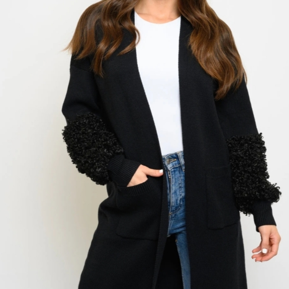 long sleeve open cardigan